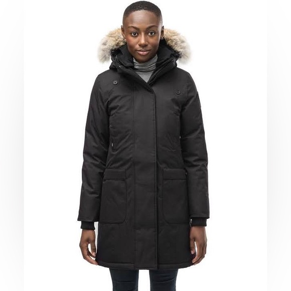 Authentic Nobis Merideth Ladies Parka XS in Black - Picture 2 of 8